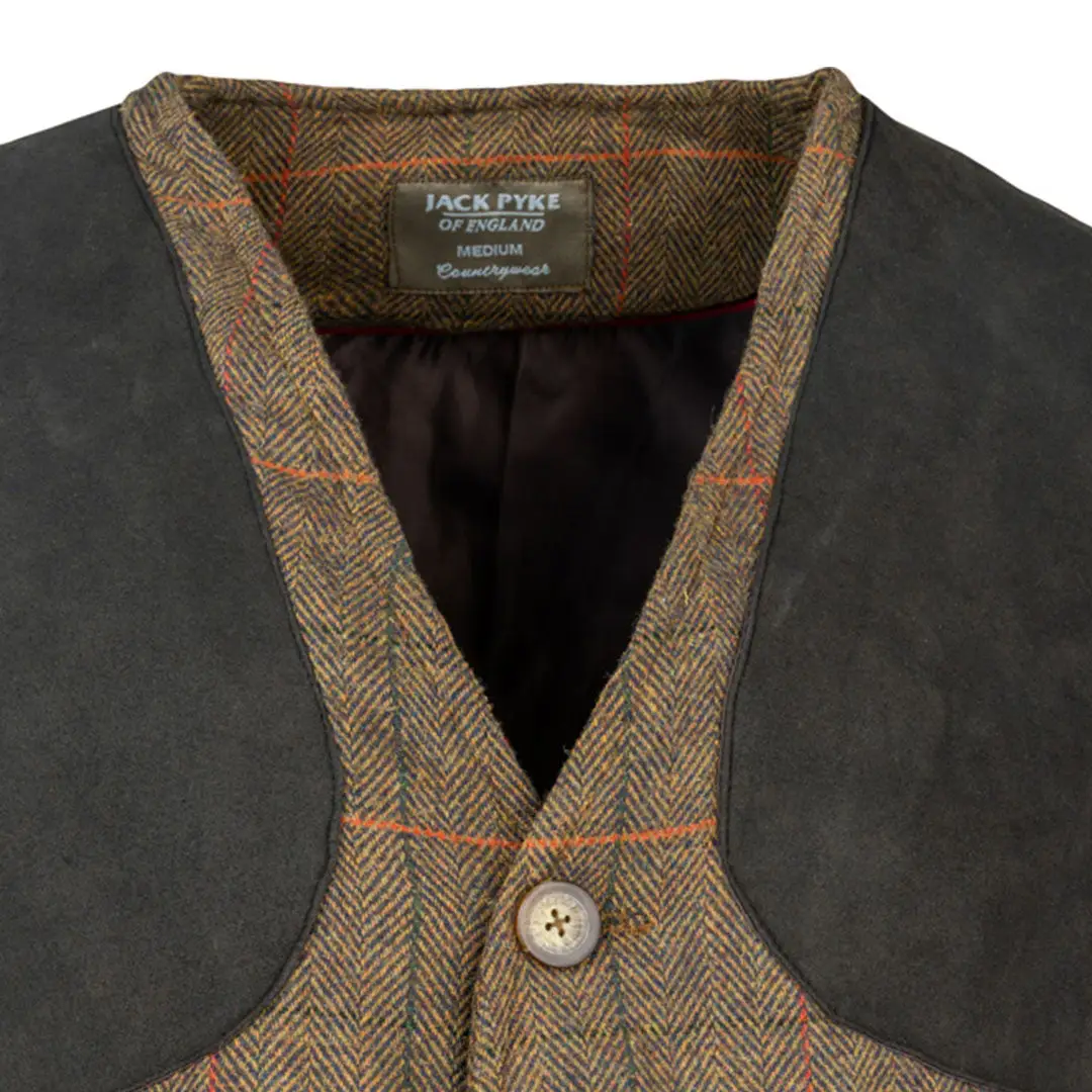 Jack Pyke Tweed Shooting Vest - Image 3