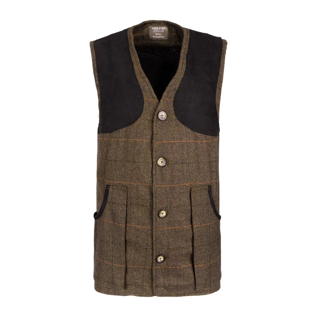Jack Pyke Tweed Shooting Vest - Image 4