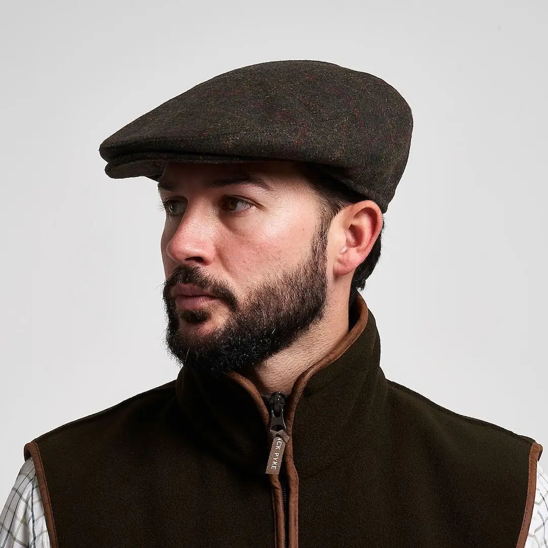 Jack Pyke Wool Blend Flat Cap - Image 2