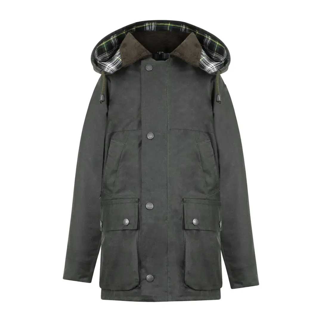 New Forest Kids Wax Jacket