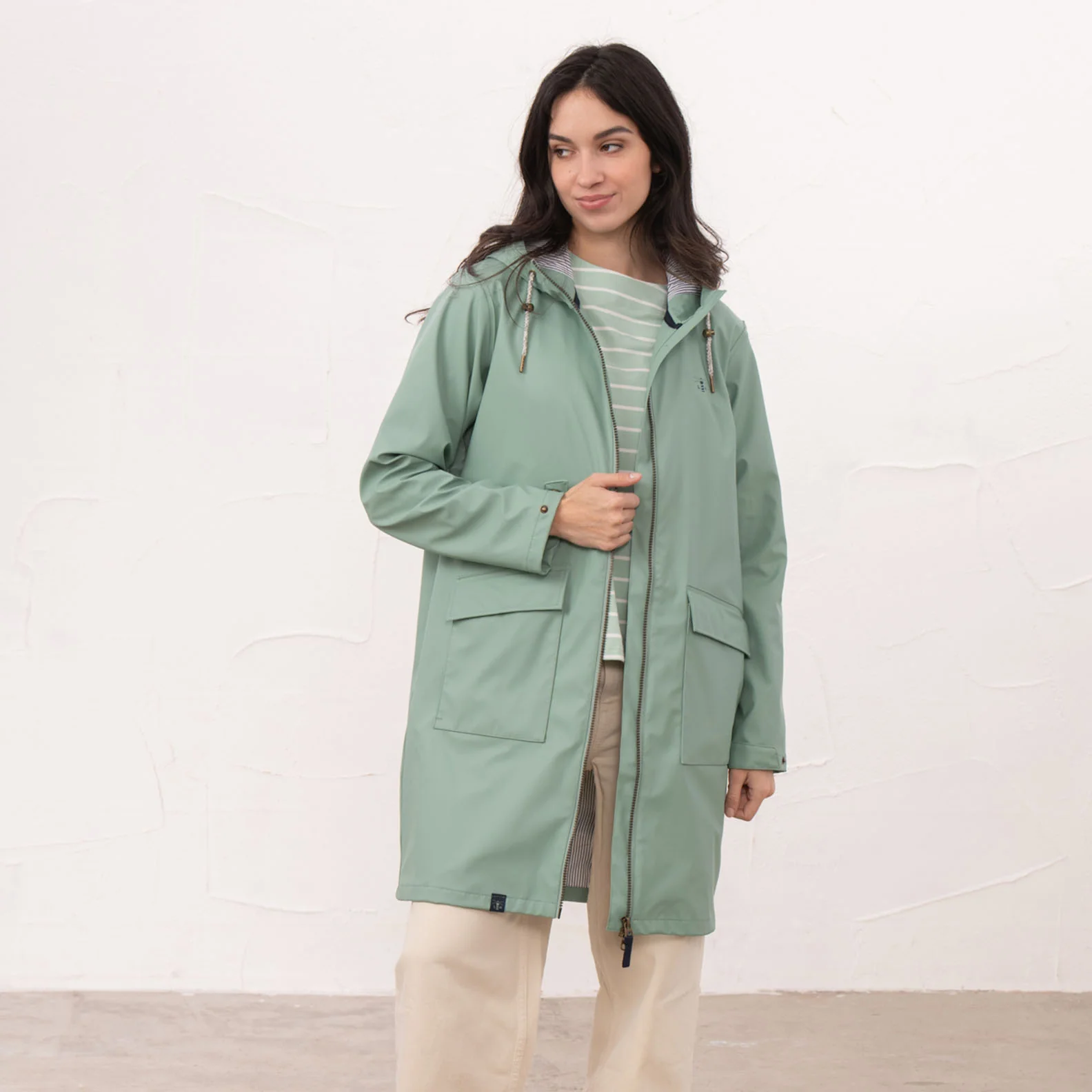 Lighthouse Ladies Lucy Long Coat - Image 2