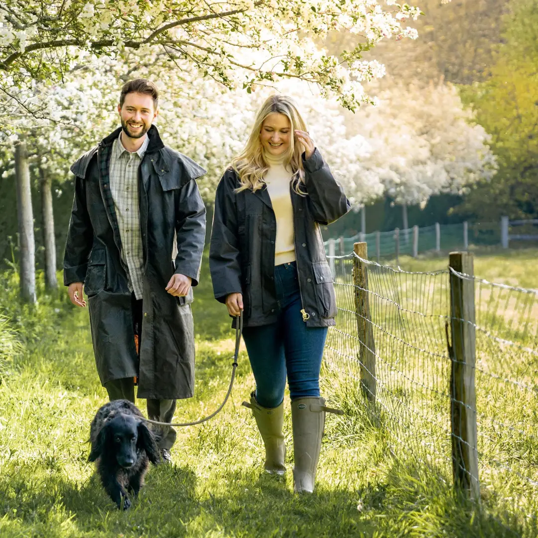 New Forest Ladies Padded Wax Jacket - Image 4