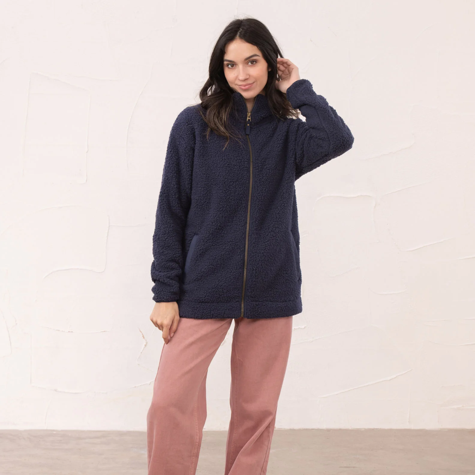 Lighthouse Ladies Seashell Fleece - Image 2