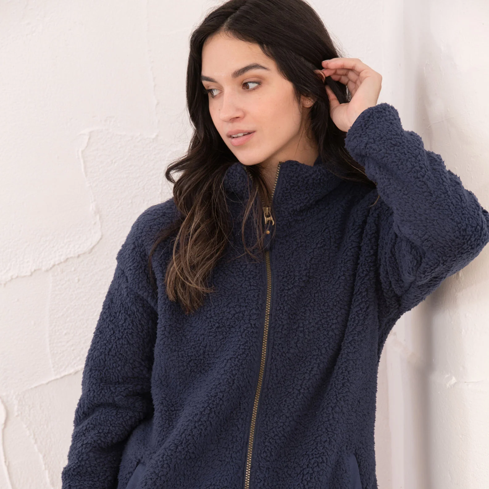 Lighthouse Ladies Seashell Fleece - Image 4