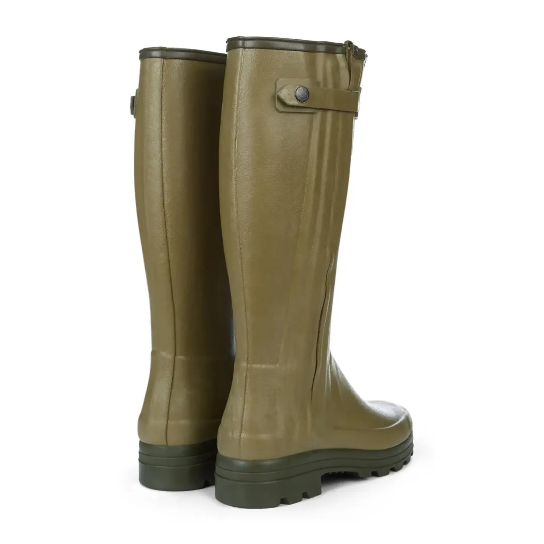 Le Chameau Men's Chasseur Neoprene Lined Wellington Boots - Image 5