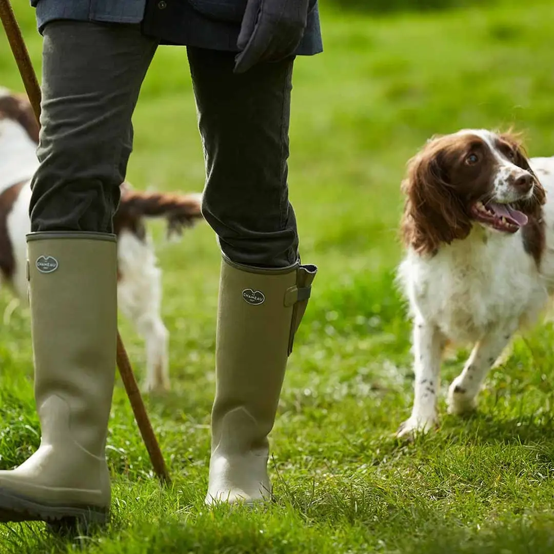 Le Chameau Men's Vierzonord Neoprene Lined Wellington Boots - Image 4