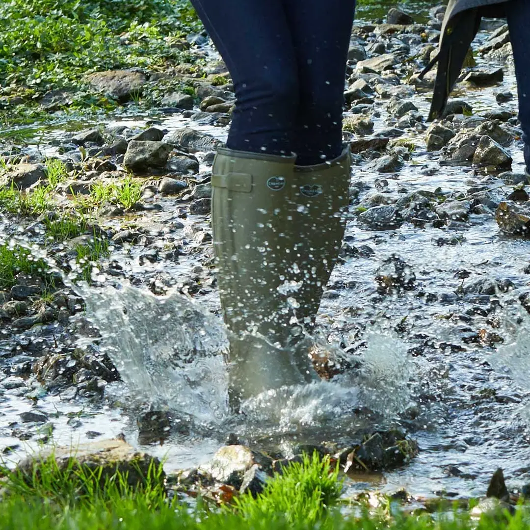 Le Chameau Women's Chasseur Neoprene Lined Wellington Boots - Image 3