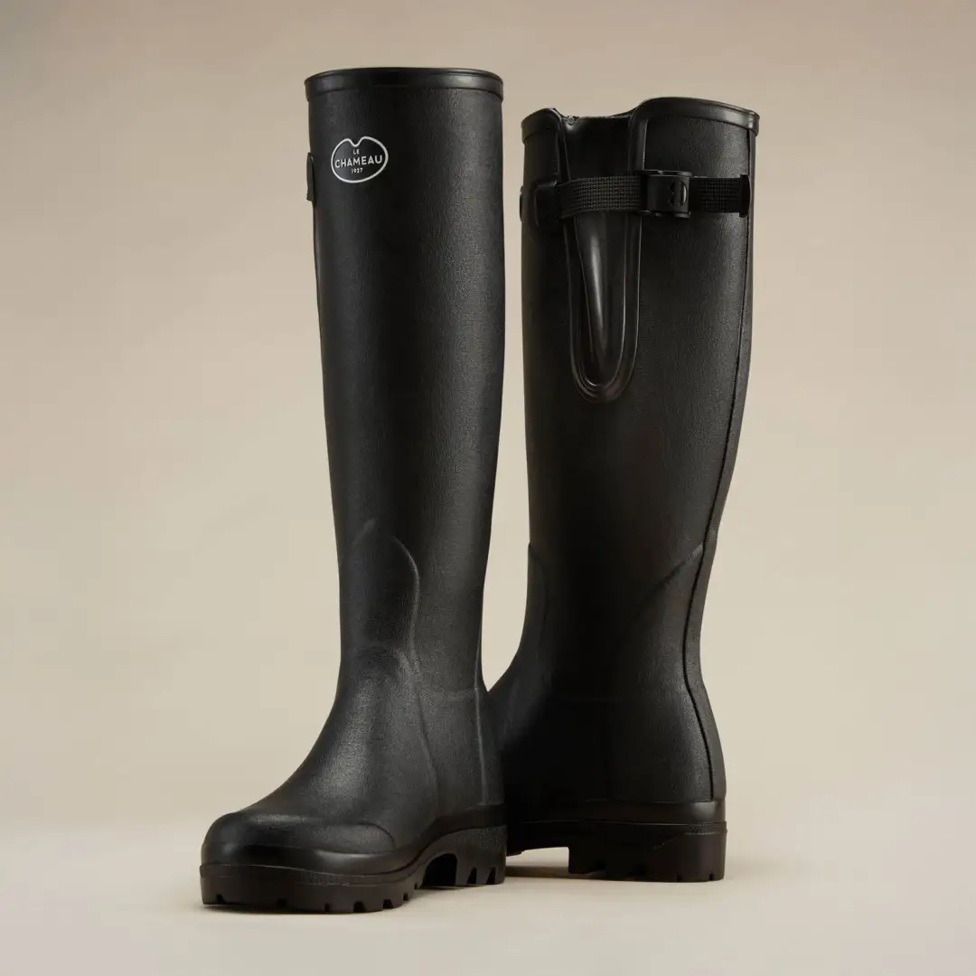 Le Chameau Women's Vierzon Jersey Lined Wellington Boots - Image 5