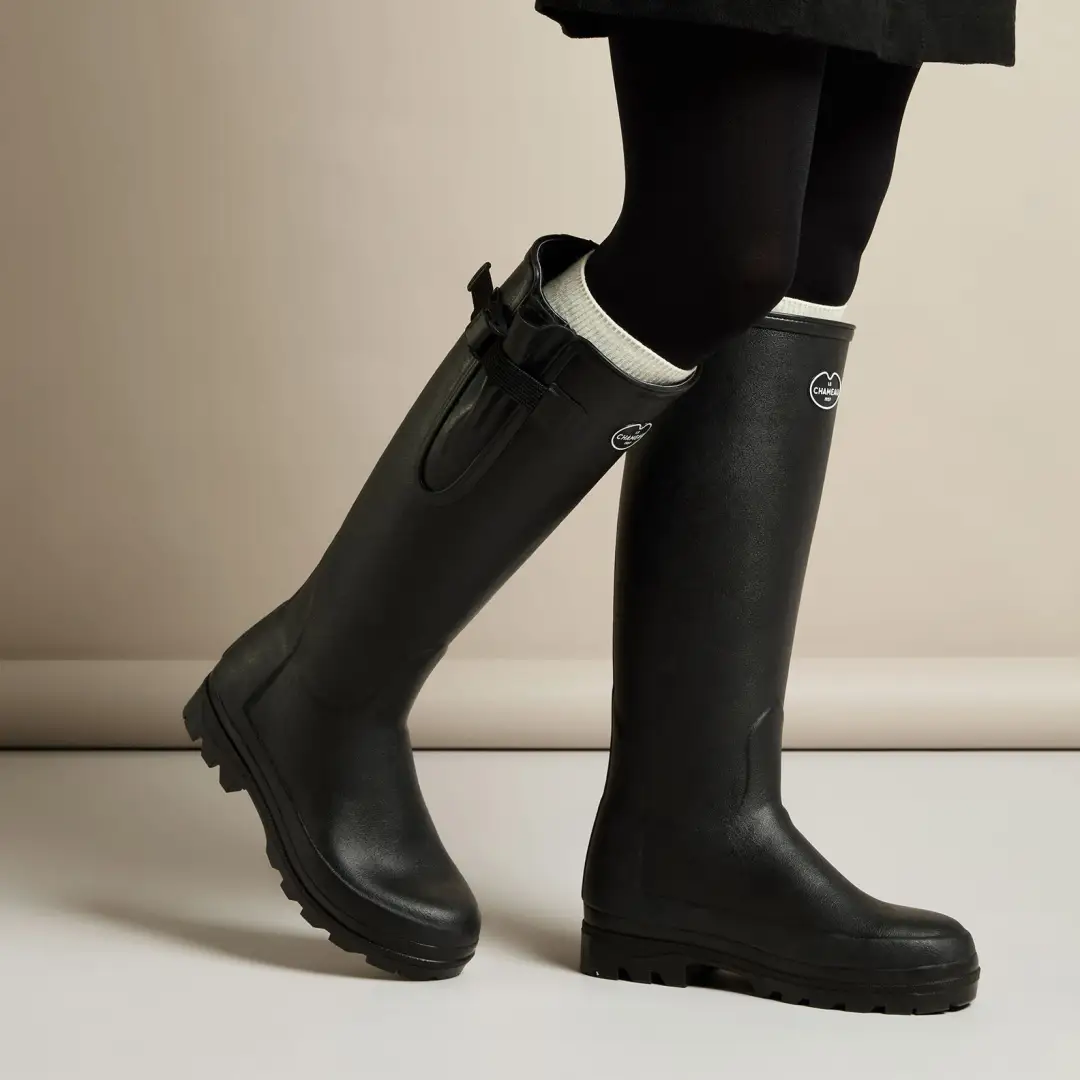 Le Chameau Women's Vierzonord Neoprene Lined Wellington Boots - Image 2