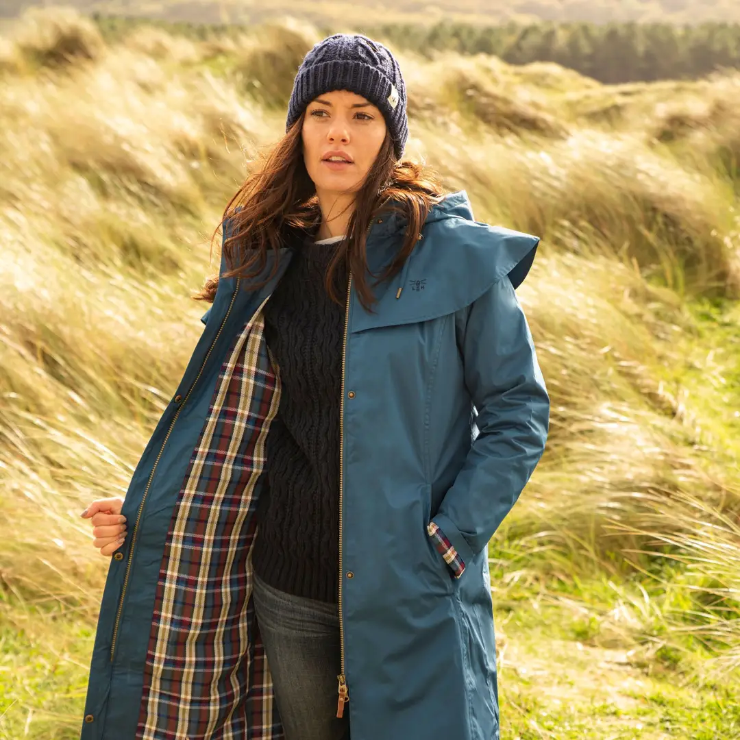 Lighthouse Outback Full Length Ladies Waterproof Raincoat - Image 3