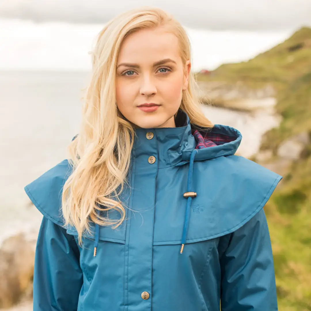 Lighthouse Outback Full Length Ladies Waterproof Raincoat - Image 6