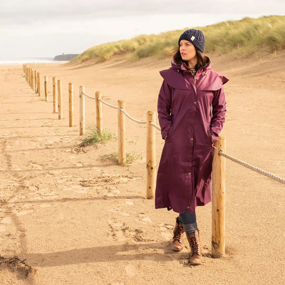Lighthouse Outback Full Length Ladies Waterproof Raincoat - Image 2