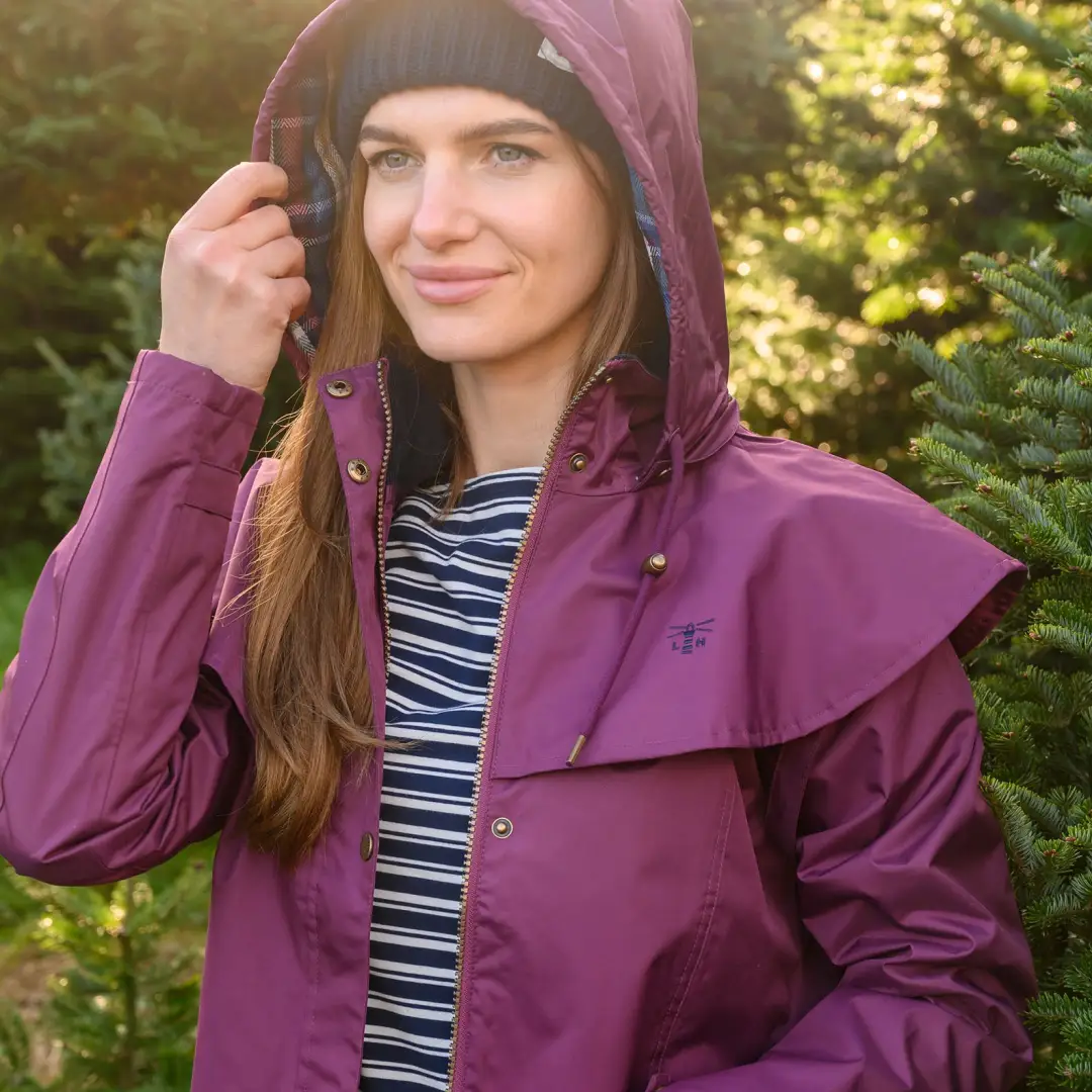 Lighthouse Outrider 3/4 Length Ladies Waterproof Raincoat - Image 3