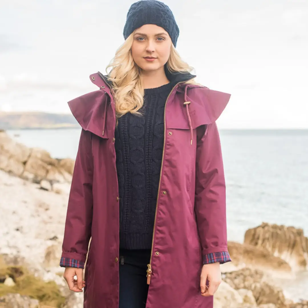 Lighthouse Outrider 3/4 Length Ladies Waterproof Raincoat - Image 5