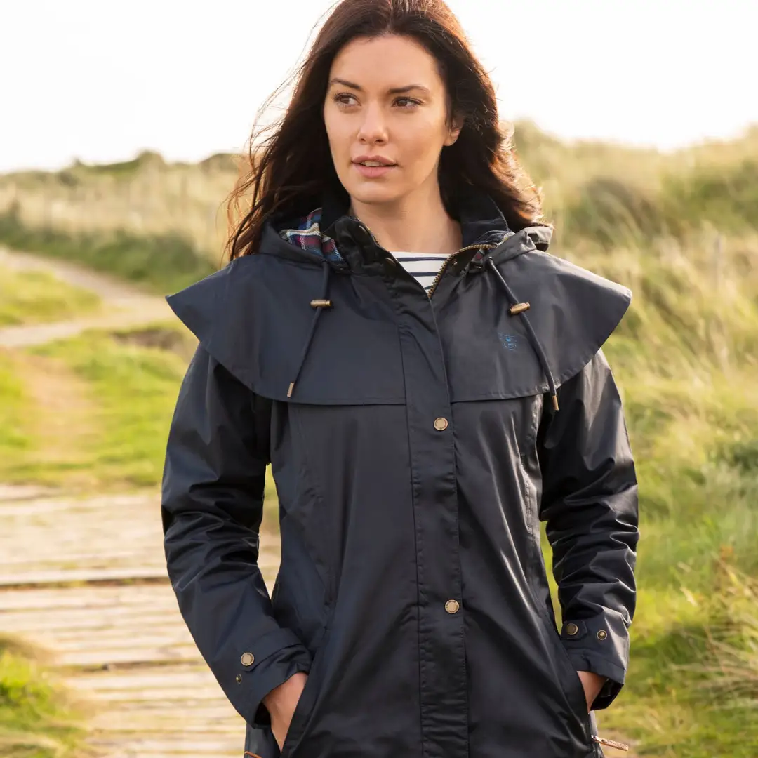 Lighthouse Outrider 3/4 Length Ladies Waterproof Raincoat - Image 8