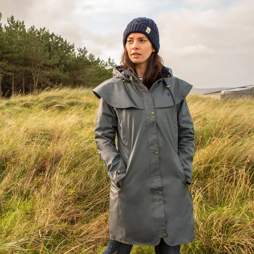 Lighthouse Outrider 3/4 Length Ladies Waterproof Raincoat - Image 6