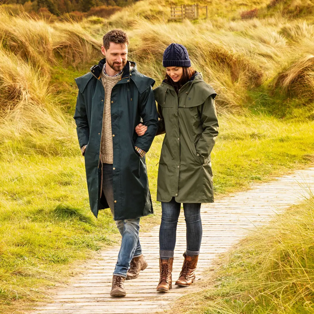 Lighthouse Stockman Full Length Waterproof Rain Coat - Image 4