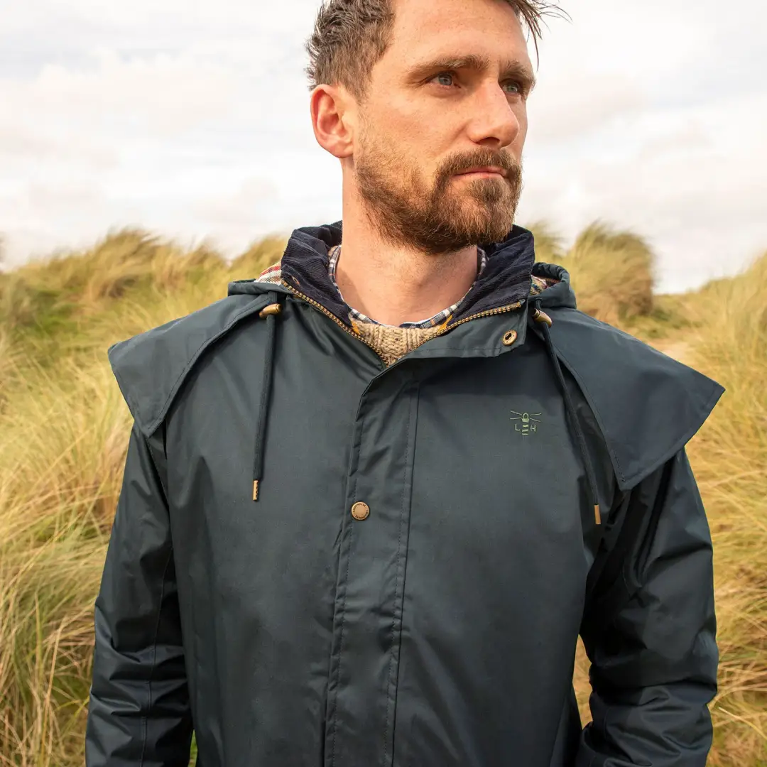 Lighthouse Stockman Full Length Waterproof Rain Coat - Image 6
