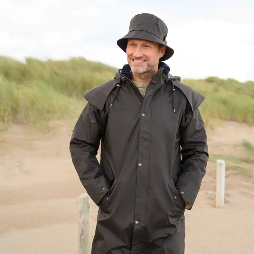 Lighthouse Stockman Full Length Waterproof Rain Coat - Image 2