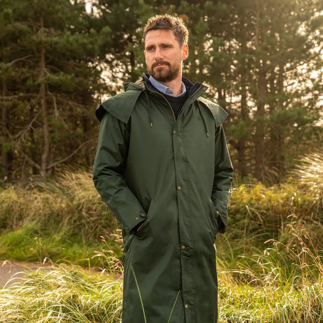 Lighthouse Stockman Full Length Waterproof Rain Coat - Image 2
