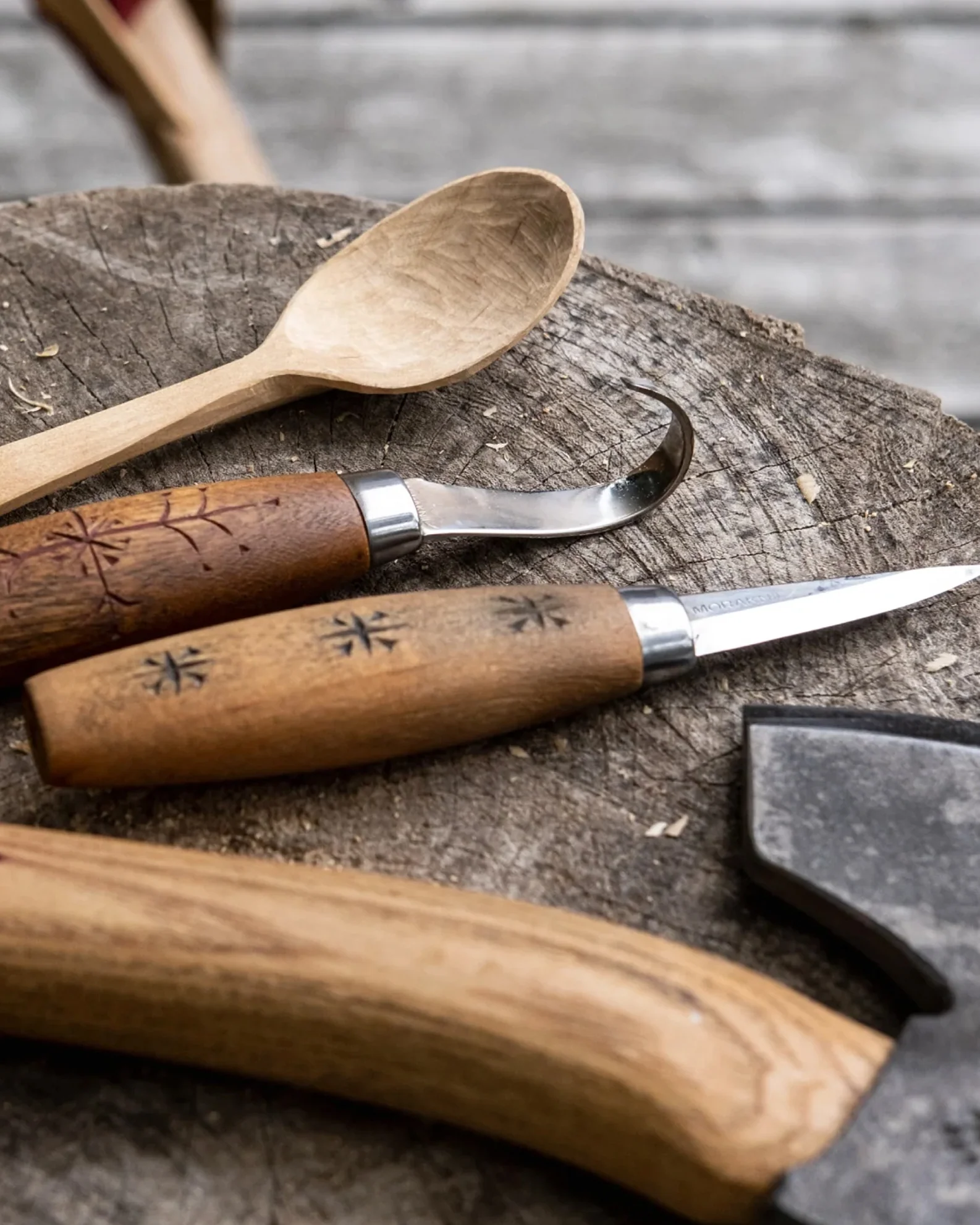 Mora Woodcarving Knife 120 (C) - Image 4
