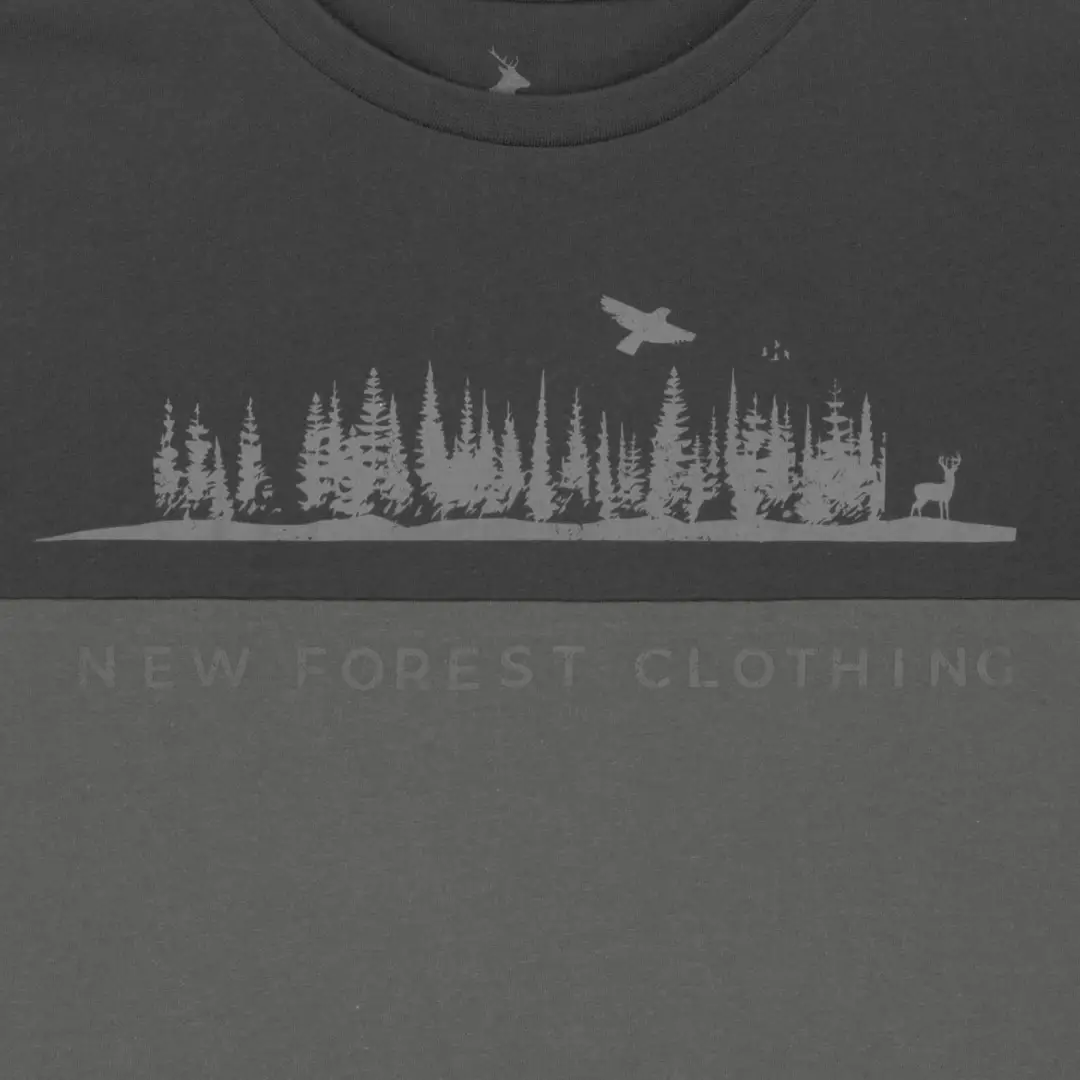 New Forest 2-Tone Graphic T-Shirt - Image 3