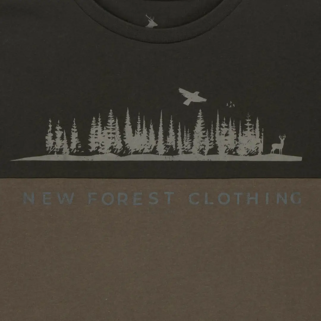 New Forest 2-Tone Graphic T-Shirt - Image 2