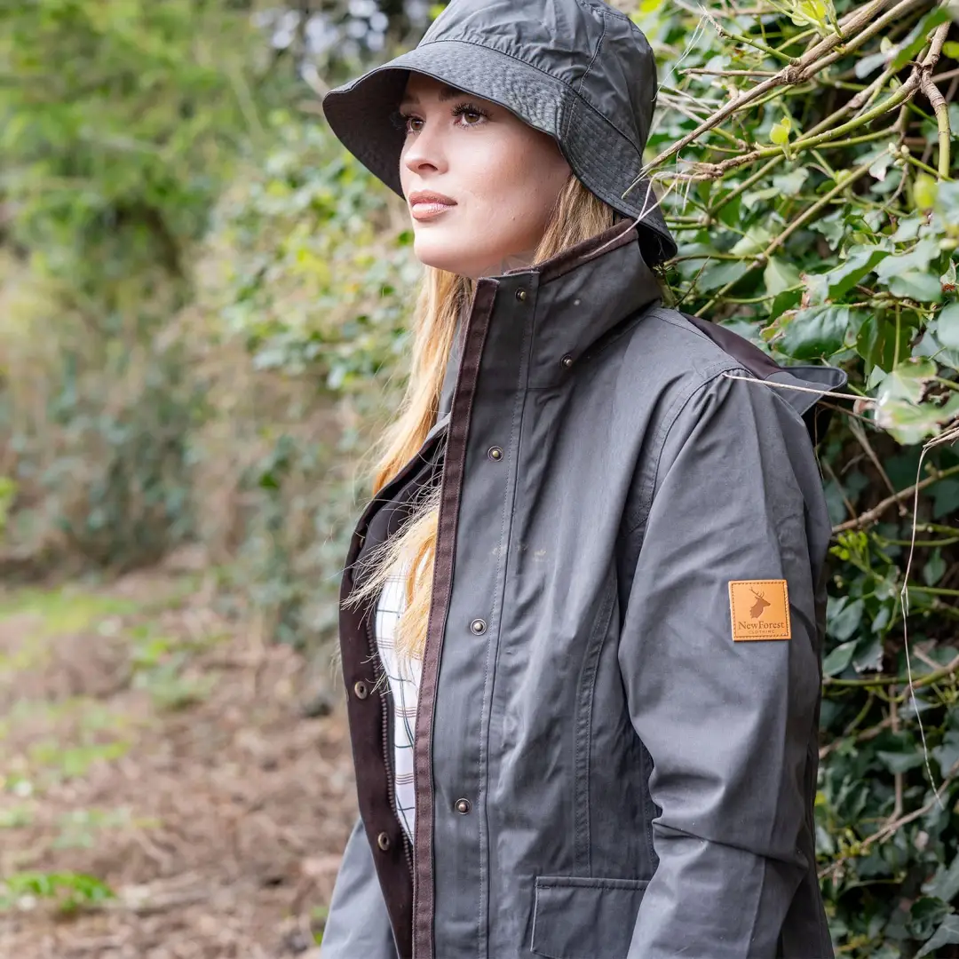 New Forest Alice Ladies Longer Length Coat - Image 5
