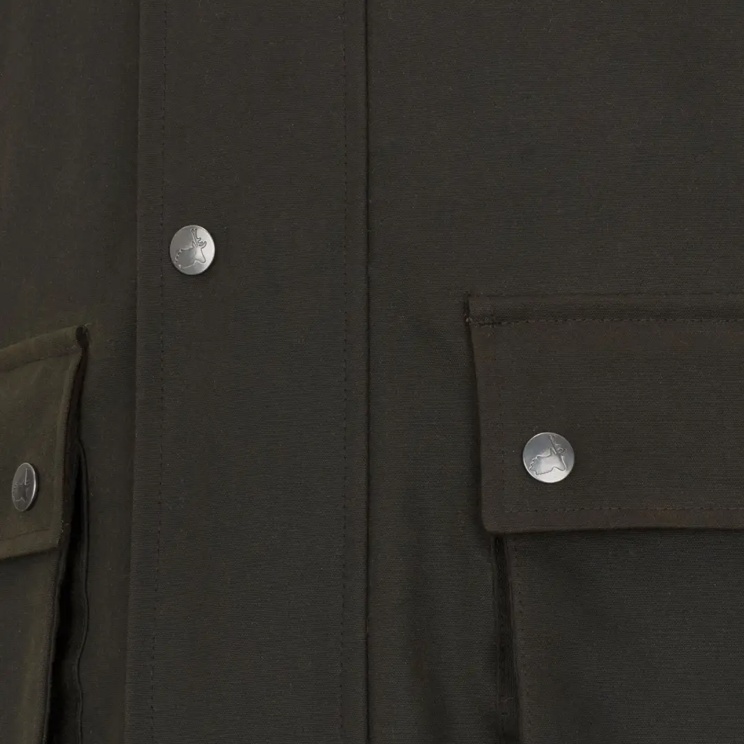New Forest Bushman Wax Gilet - Image 5