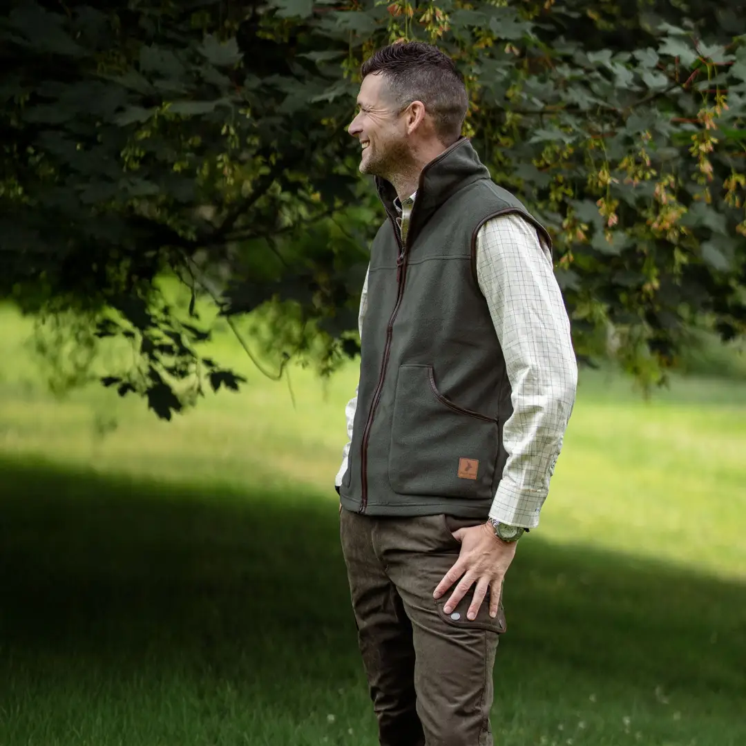 New Forest Fleece Gilet - Image 6