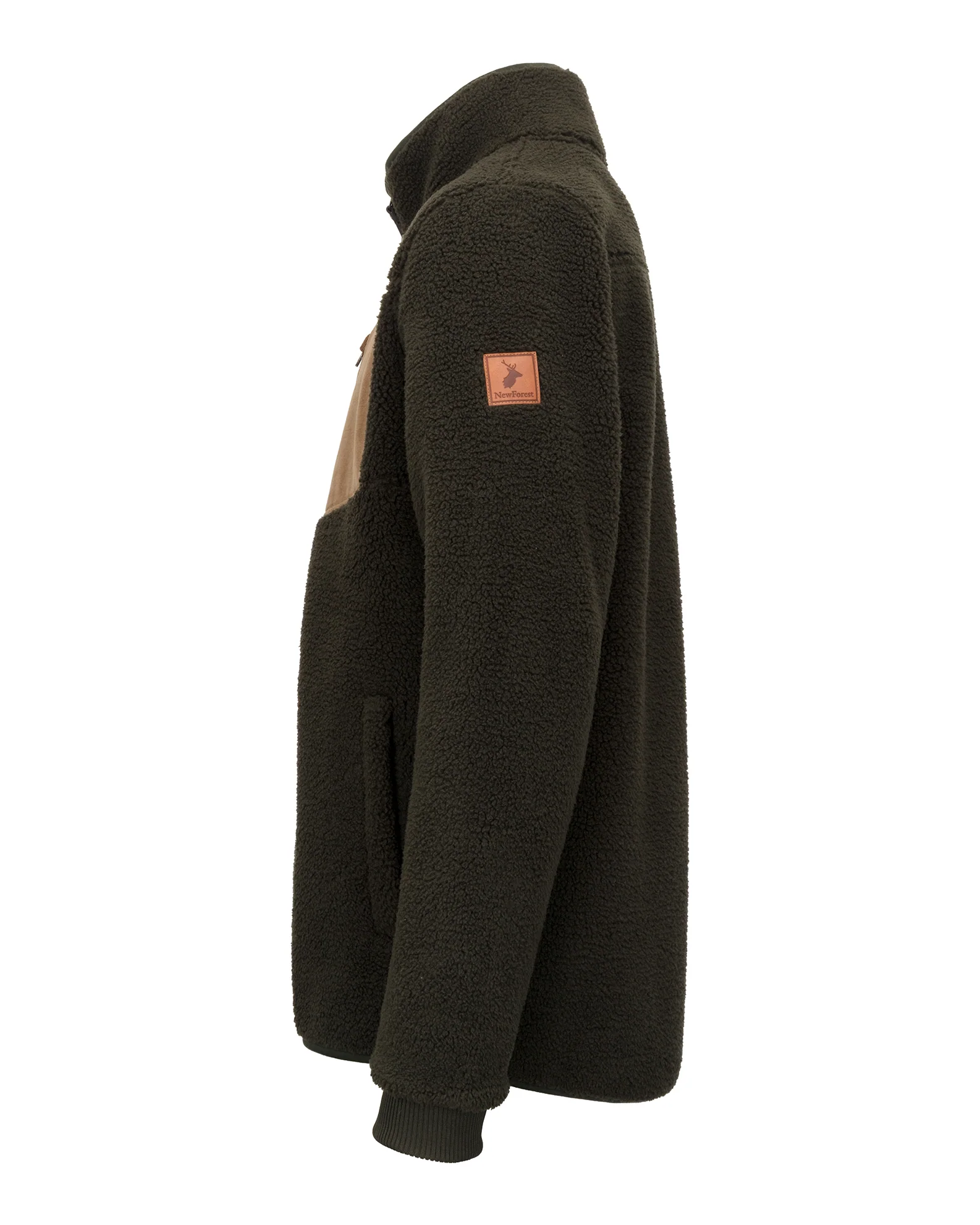 New Forest Fox Fibre Pile Full Zip Fleece - Image 4