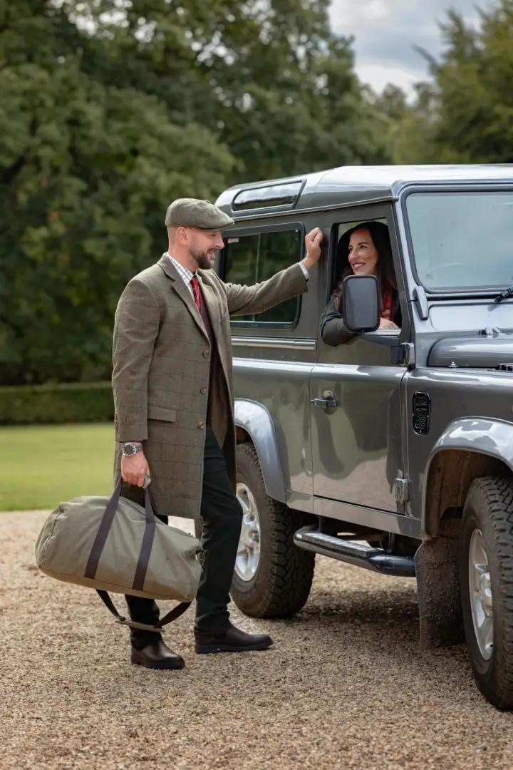 New Forest Goodwood Tweed Long Coat - Image 4