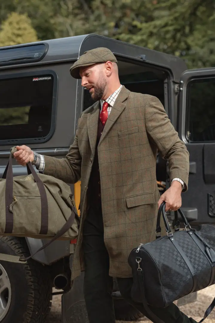 New Forest Goodwood Tweed Long Coat - Image 5