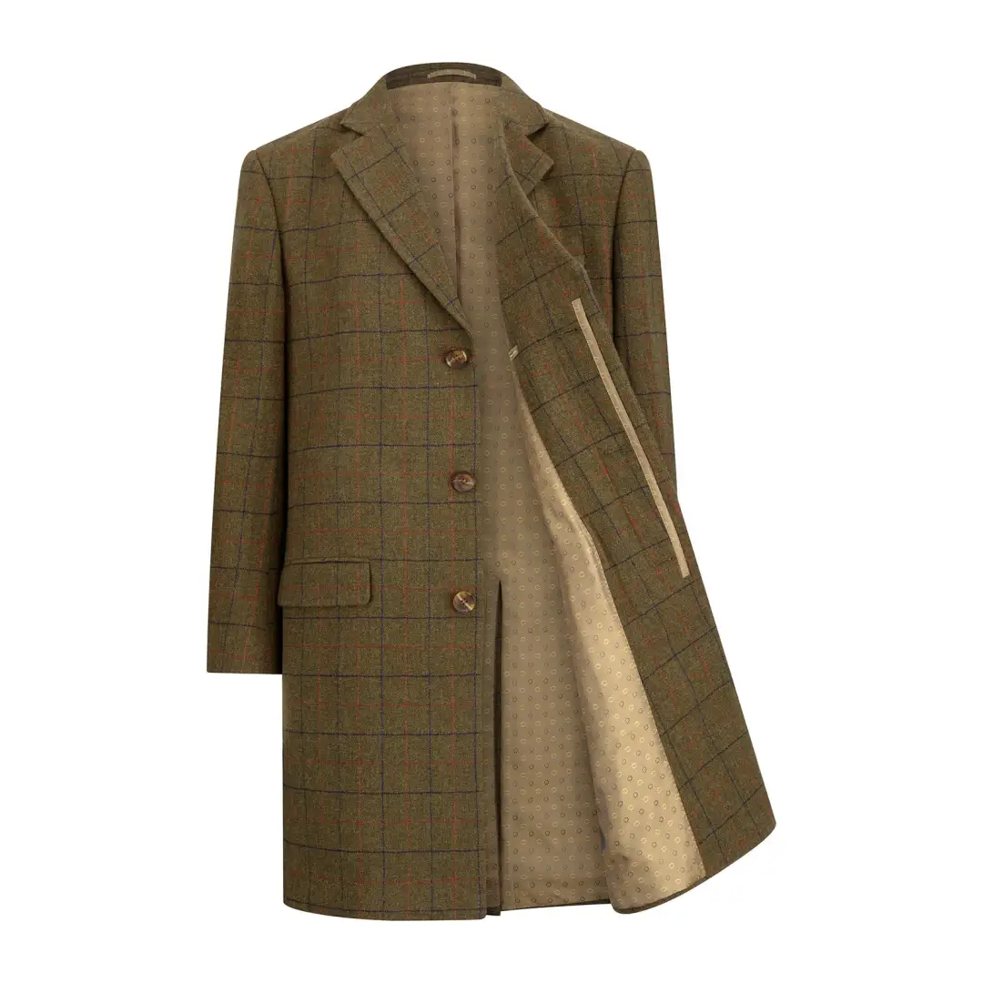 New Forest Goodwood Tweed Long Coat - Image 9