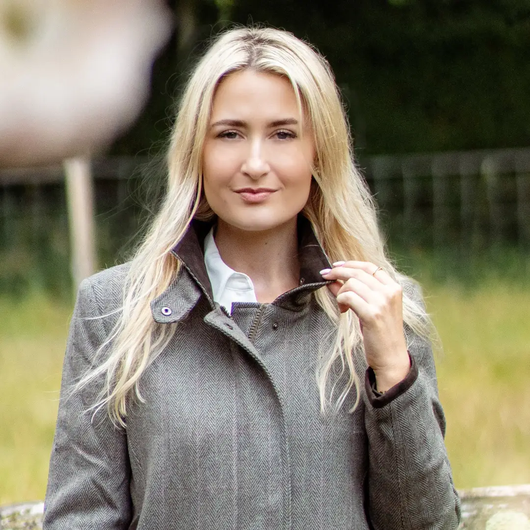 New Forest Jessica Tweed Field Coat - Image 4