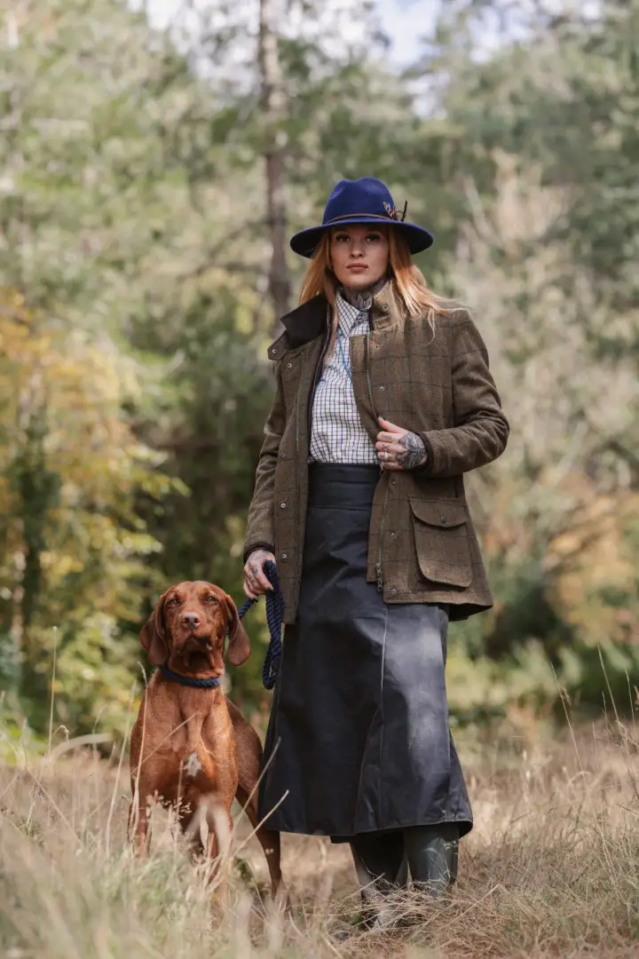 New Forest Jessica Tweed Field Coat - Image 5