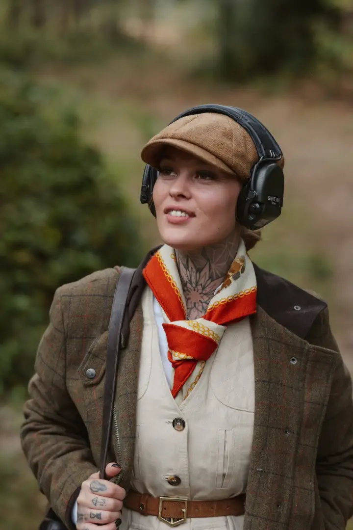 New Forest Jessica Tweed Field Coat - Image 9