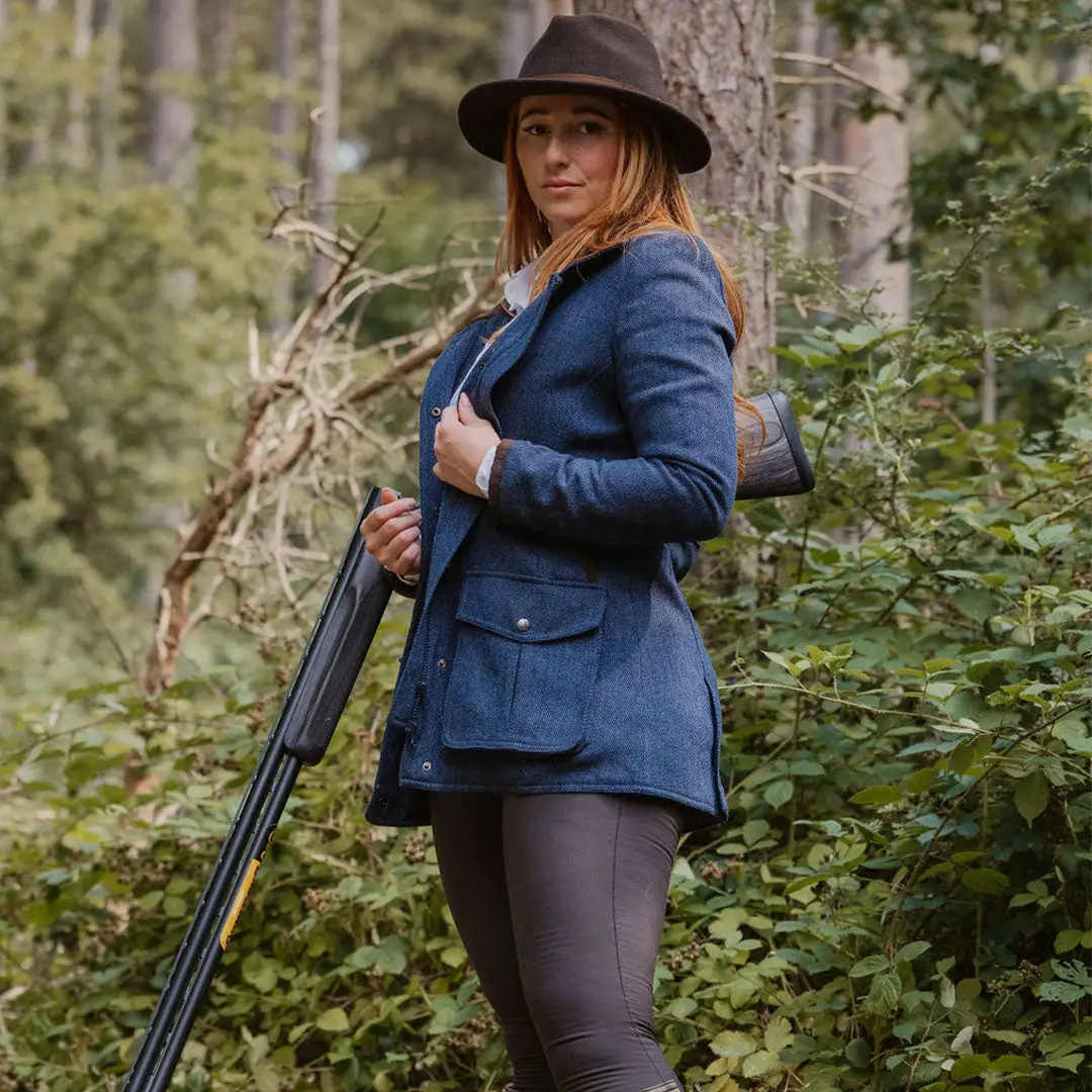 New Forest Jessica Tweed Field Coat - Image 4