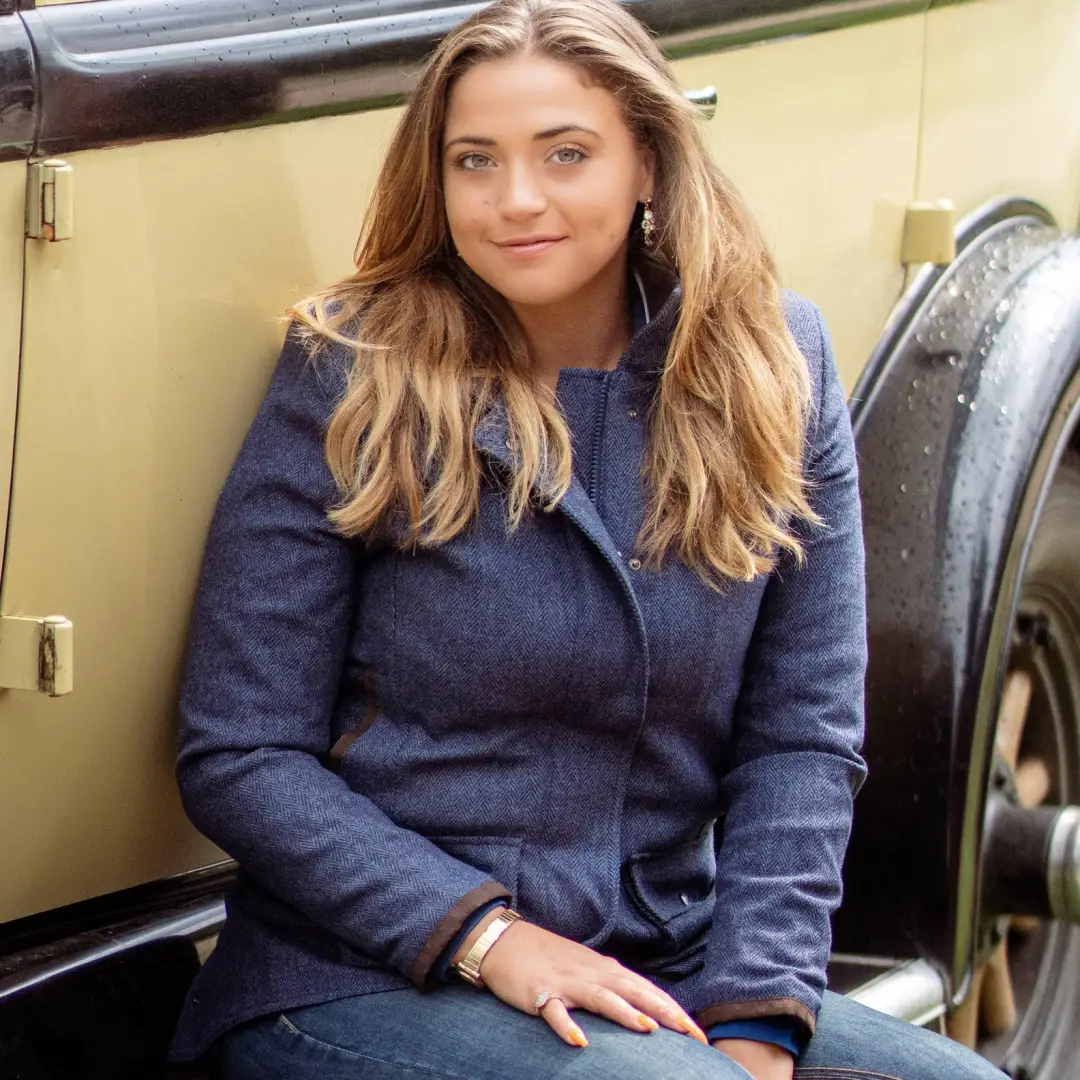 New Forest Jessica Tweed Field Coat - Image 5