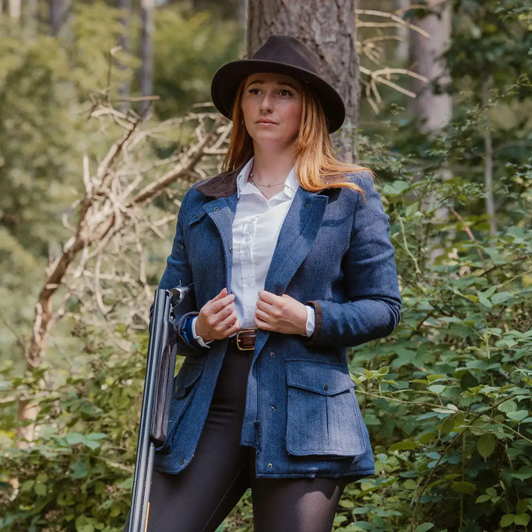 New Forest Jessica Tweed Field Coat - Image 6