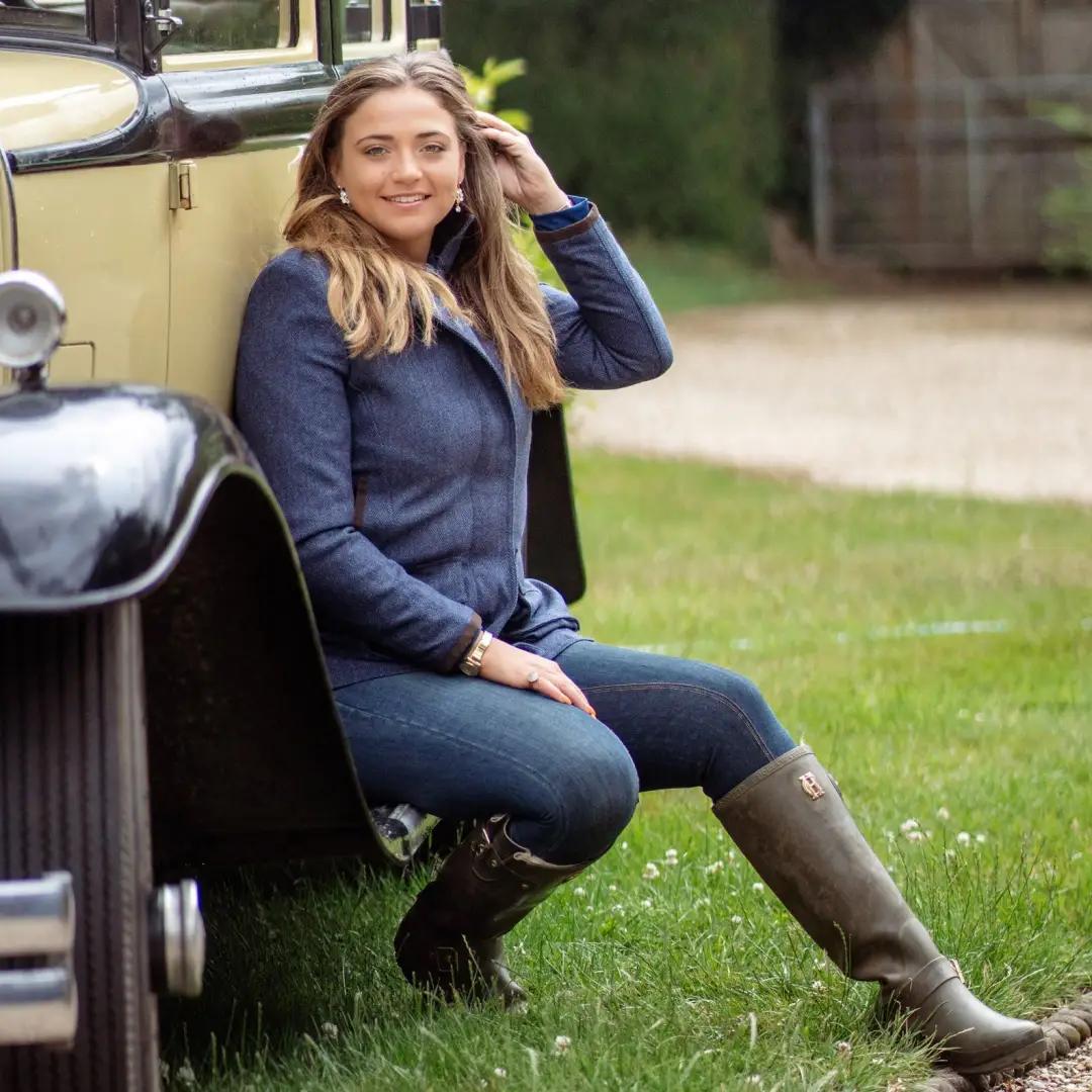New Forest Jessica Tweed Field Coat - Image 8
