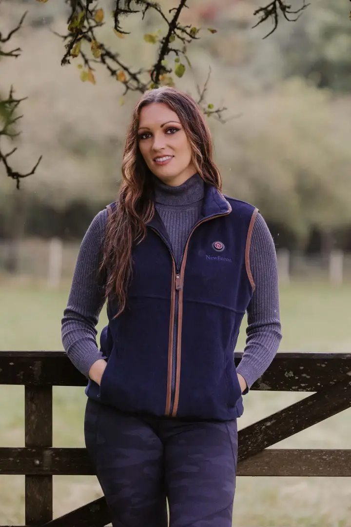 New Forest Ladies Heated Fleece Gilet - Image 2