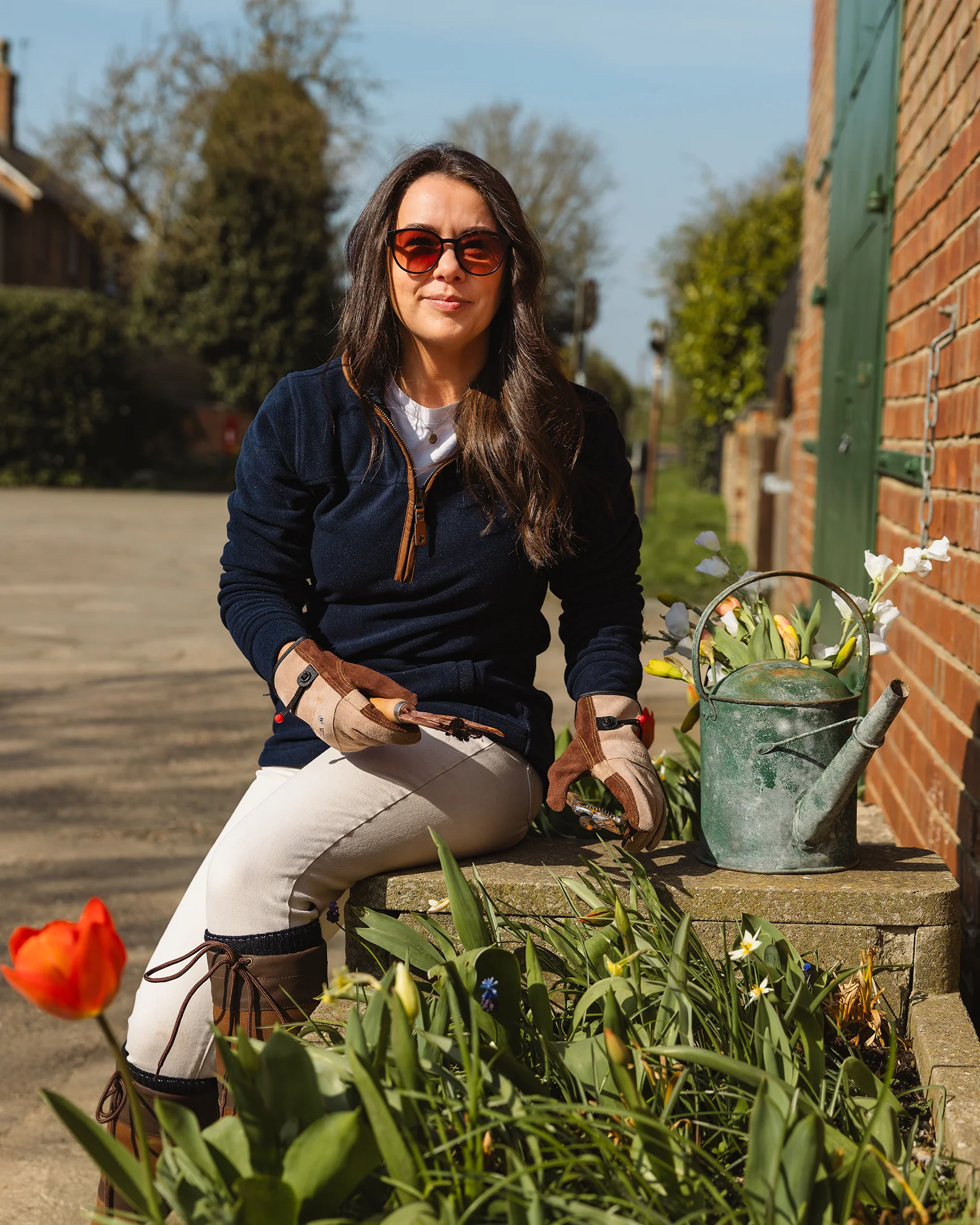 New Forest Ladies Knightwood Quarter Zip Fleece - Image 2
