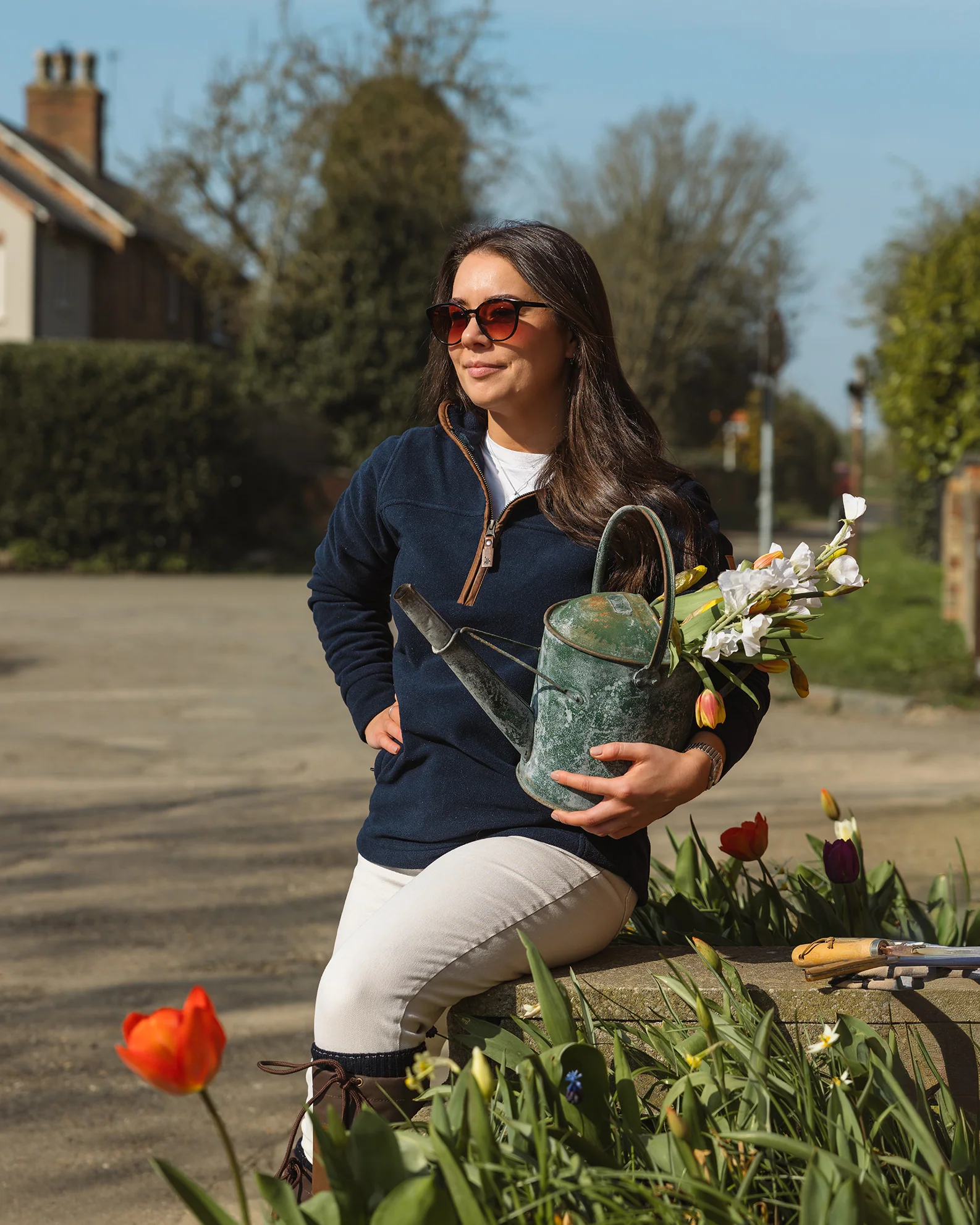 New Forest Ladies Knightwood Quarter Zip Fleece - Image 9