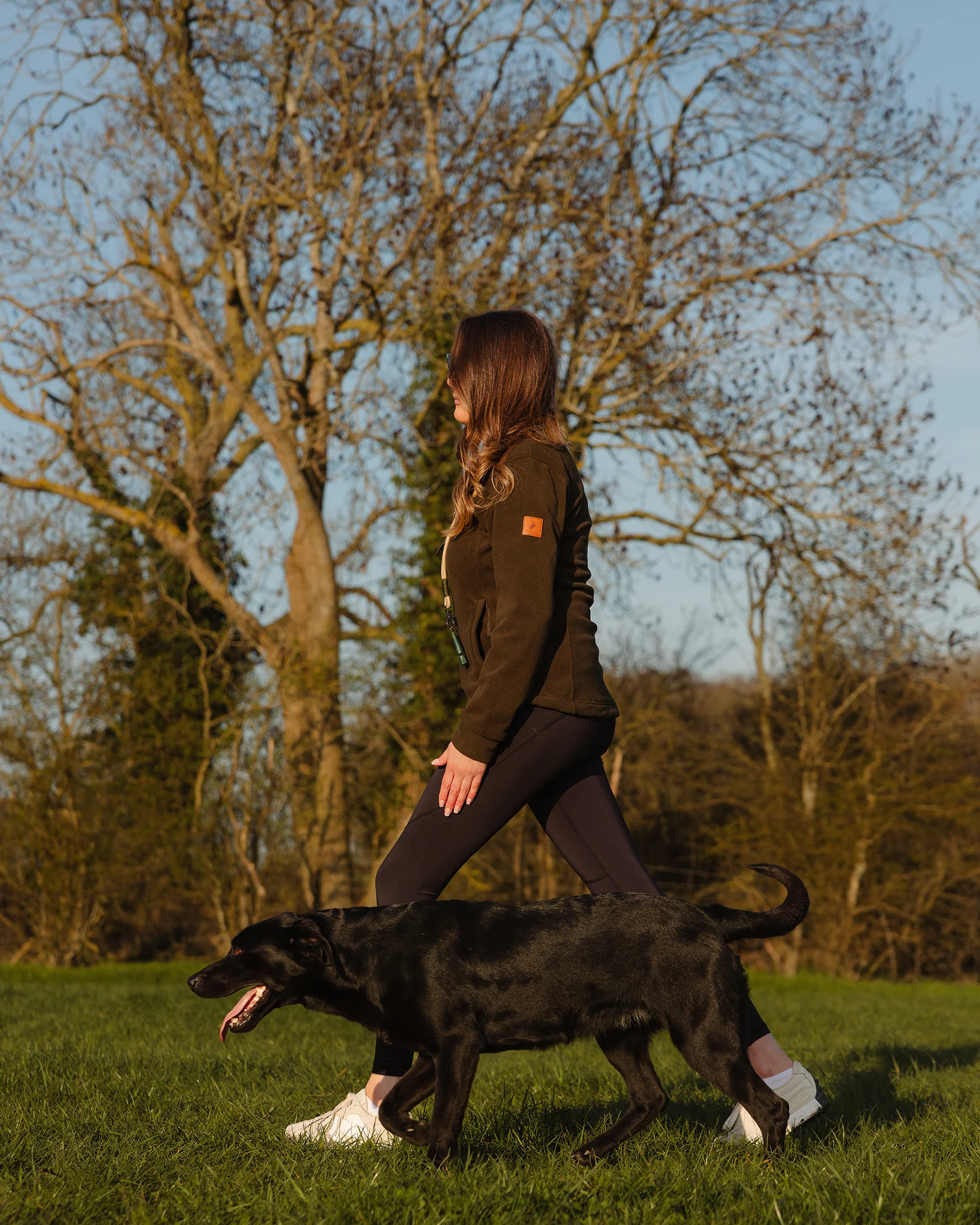 New Forest Ladies Knightwood Quarter Zip Fleece - Image 8