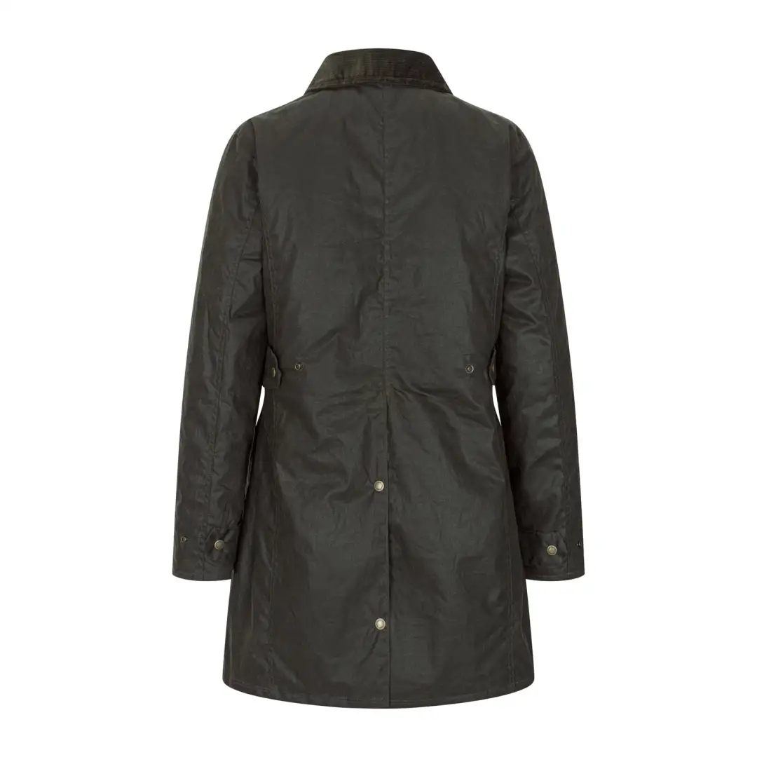 New Forest Ladies Longer Length Wax Jacket - Image 5