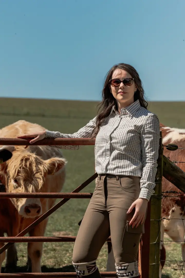 New Forest Ladies Premium Tattersall Shirt - Image 12