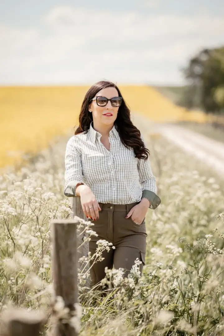 New Forest Ladies Premium Tattersall Shirt - Image 14