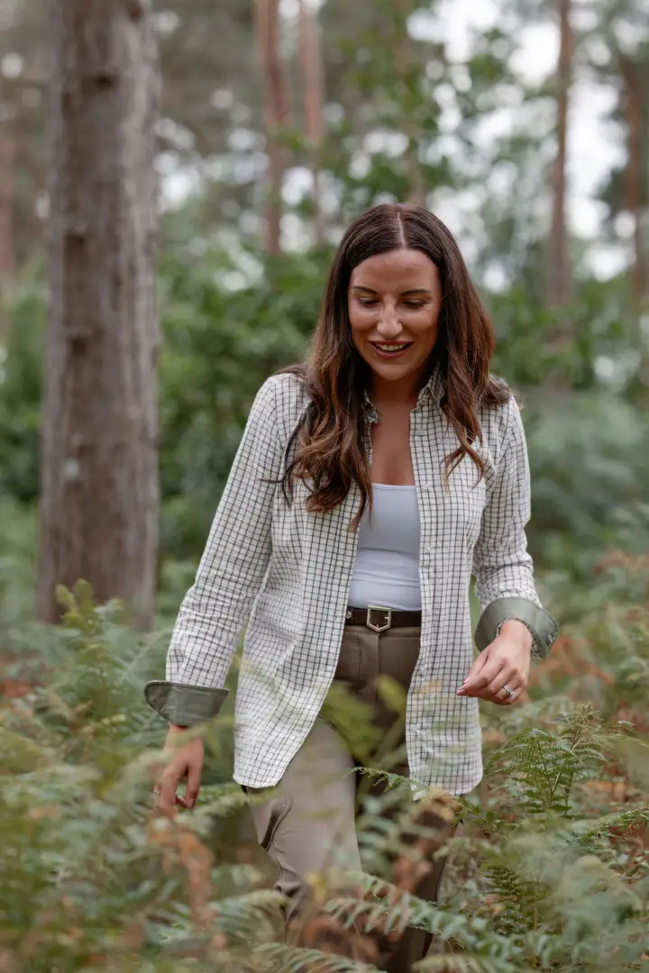 New Forest Ladies Premium Tattersall Shirt - Image 6
