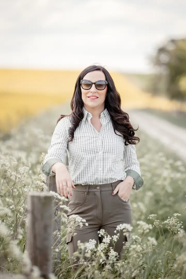 New Forest Ladies Premium Tattersall Shirt - Image 8
